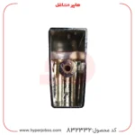 نمای زیر سر دستگیره درب فر اجاق گاز سایز 18 کروم بسته دوعددی