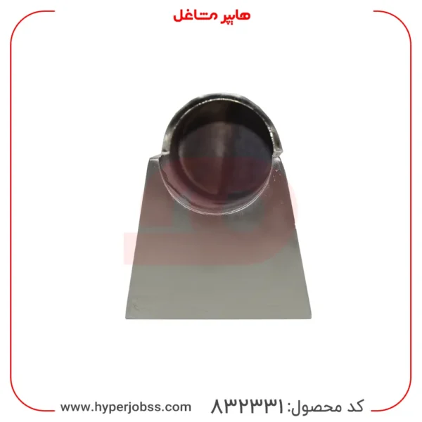نمای روبه روی سر دستگیره فلزی اجاق گاز سایز 25 بسته دو عددی
