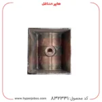 نمای زیر سر دستگیره فلزی اجاق گاز سایز 25 بسته دو عددی