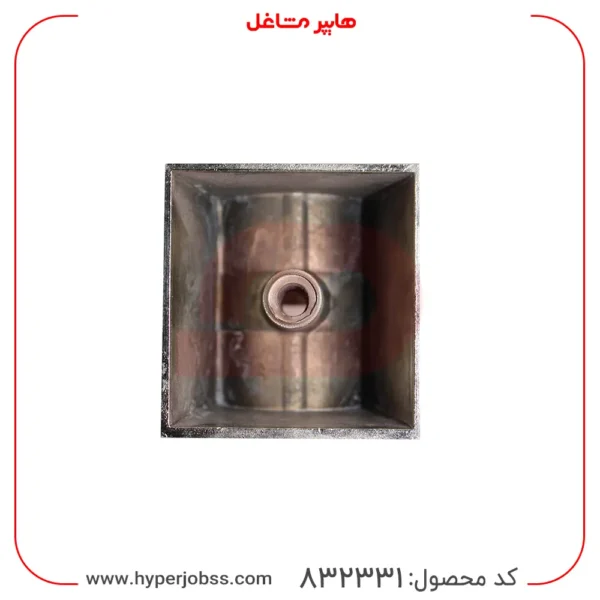 نمای زیر سر دستگیره فلزی اجاق گاز سایز 25 بسته دو عددی