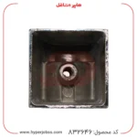 زیر سر دستگیره اجاق گاز سایز 28 فلزی بسته دو عددی