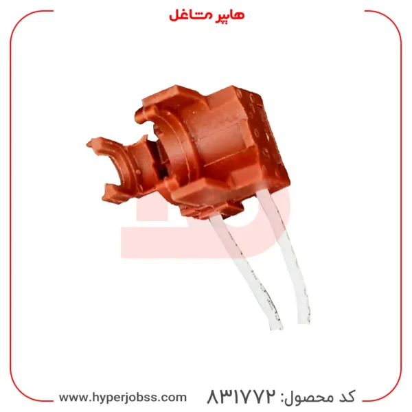 نمای نزدیک میکروسوئیچ خرچنگی اجاق گاز رومیزی