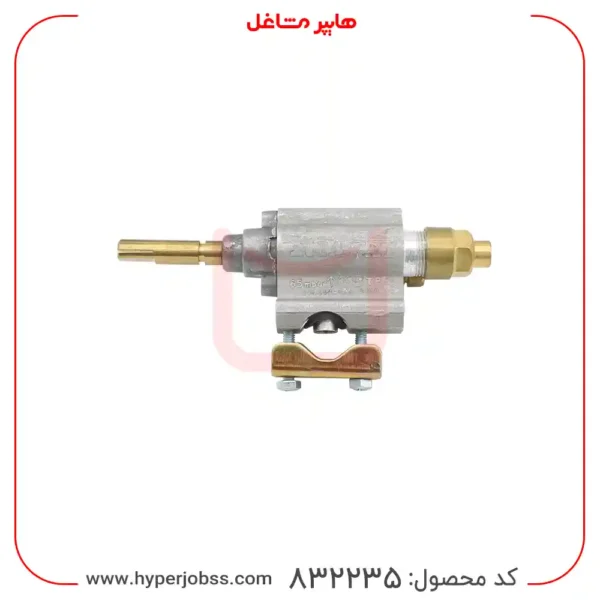 نمای کنار شیر اجاق گاز ترموکوپل دار ریاضت