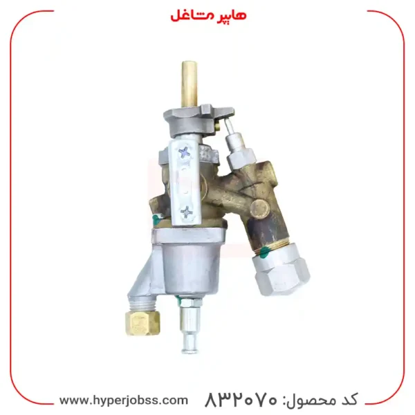کلیپس شیر ترموستاتیک فر اجاق گاز پارس مدل دو خروجی رزوه بیرون