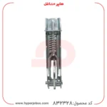 فنر بندی زیر لولا درب گرم خانه اجاق گاز مدل مستقیم