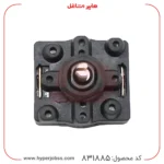 روی کليد سلکتور گردان اجاق گاز