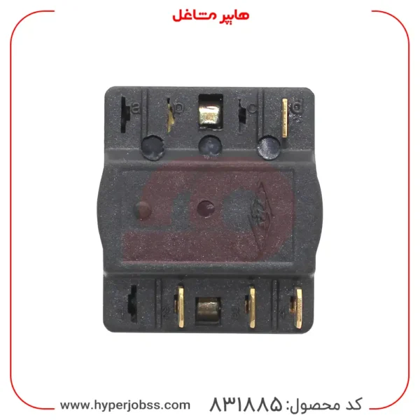 پشت کليد سلکتور گردان اجاق گاز