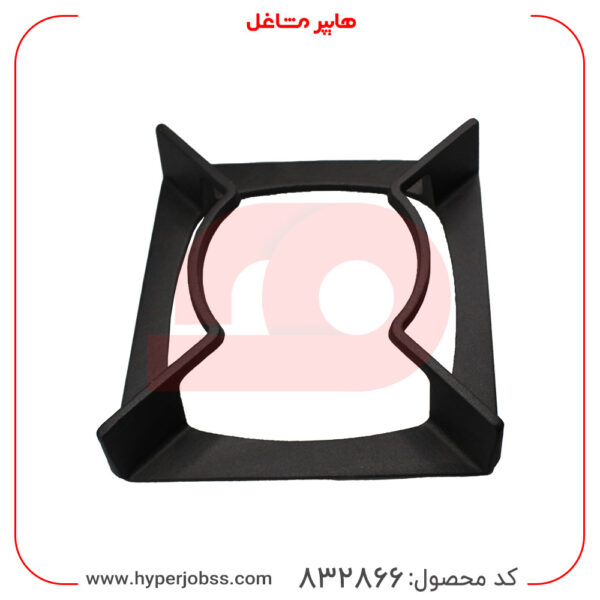 نمای کامل چدن شعله پلوپز اجاق گاز رومیزی تورینو مدل TG 504