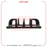 نمای کنار چدن شعله کناری اجاق گاز رومیزی مدل M6