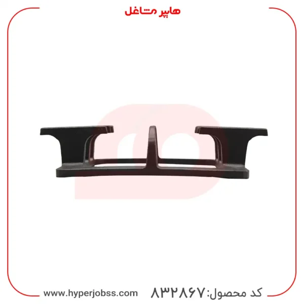 نمای کنار چدن شعله کناری اجاق گاز رومیزی مدل M6 2