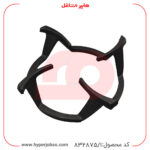 نمای چدن شعله کناری اجاق گاز رومیزی مدل ZG661