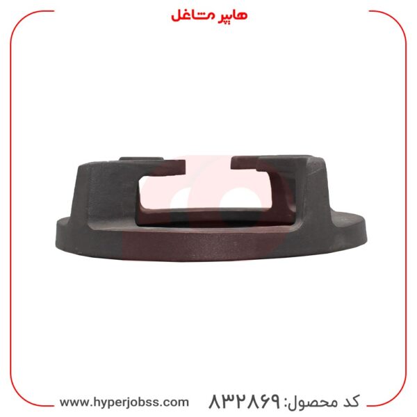نمای کنار چدن شعله کناری اجاق گاز رومیزی اخوان