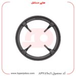 چدن شعله بزرگ اجاق گاز صفحه ای اخوان مدل G24 HE از نمای پشت