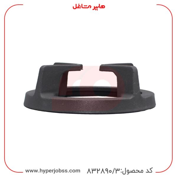 چدن شعله قهوه جوش اجاق گاز صفحه ای اخوان مدل G24 HE از نمای کنار