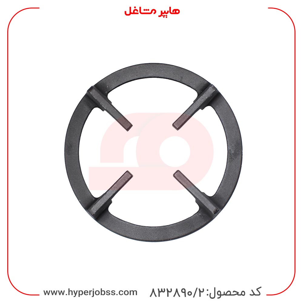 چدن شعله متوسط اجاق گاز صفحه ای اخوان مدل G24 HE