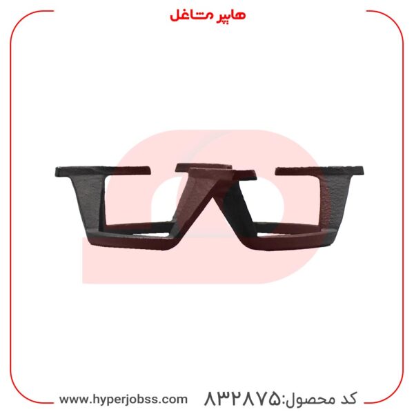 چدن شعله پلوپز اجاق گاز رومیزی مدل ZG661 از نمای کنار